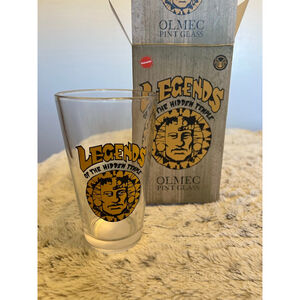 NIB Nickelodeon Legends of the Hidden Temple Color Changing Olmec Glass Nick Box